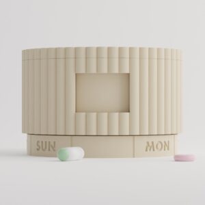 Porcelain Sand — organizér na 7 dní